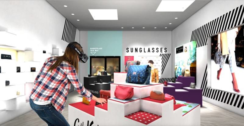 淘寶VR購物體驗和美女一起互動